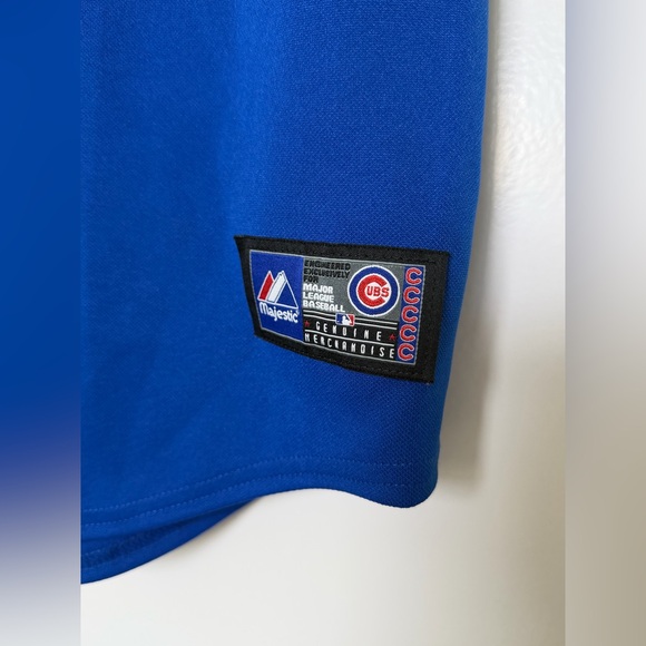 Majestic Chicago Cubs Jersey MLB, Blue, size XL - Picture 5 of 8
